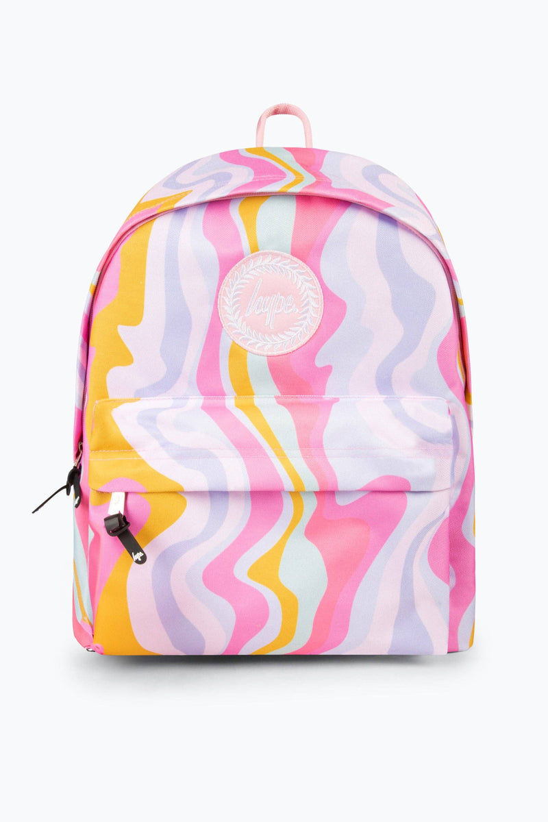 HYPE GIRLS MULTI WAVE BACKPACK Orange One Size otherkids