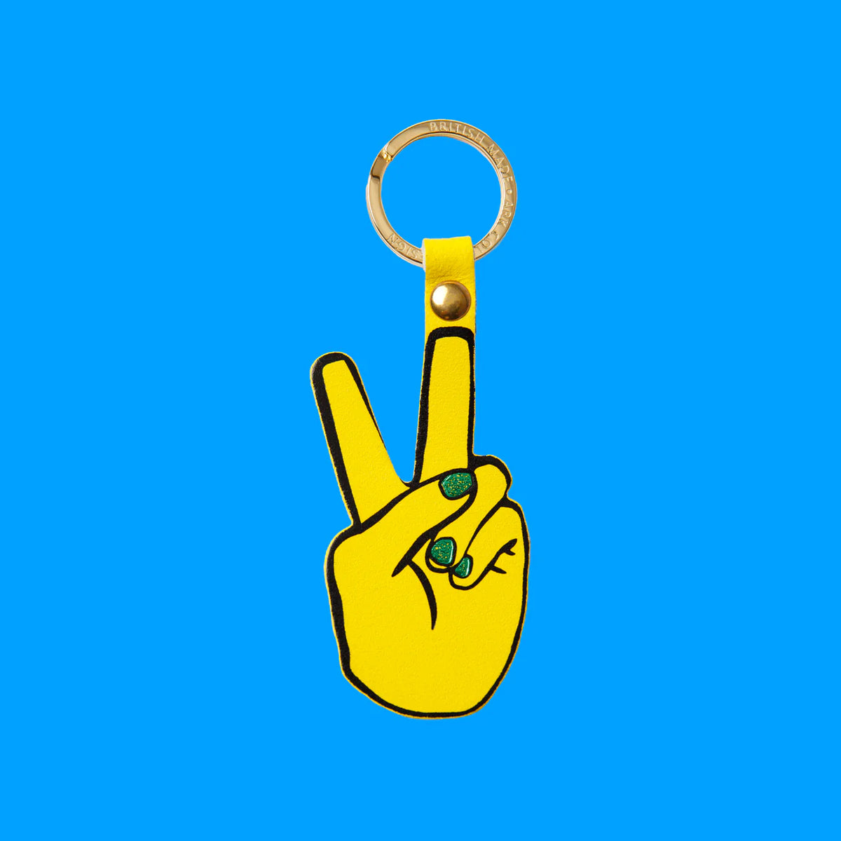 Hand Signs Key Fob - Peace – otherkids